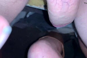 Watch this hot blowjob with cum and handjob action! 😏💦