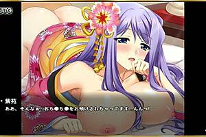 This erotic scene from Makoihime Musou features Huang Zhong in Qingzhuo action. 😏
