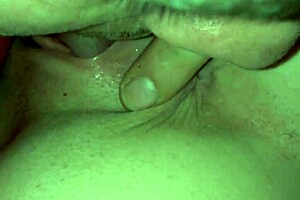 Intense emotions surge as I lick my girlfriend's clit passionately.