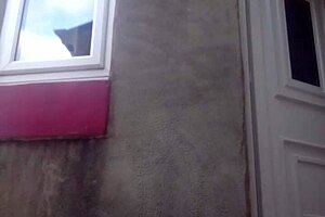 Did you see me pissing outside in pink panties?