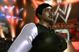 Garcella battles Alissa in fantasy wrestling.