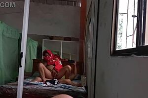 muslim stepmom sneaks in and fucks stepson