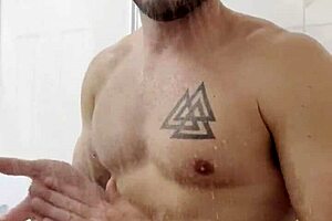 wet shower fun with bathing vibes 😊