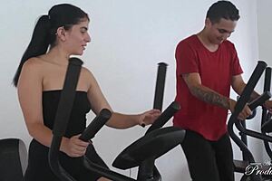American slut Abby Montano gets her moist pussy teased with fingers before being fucked