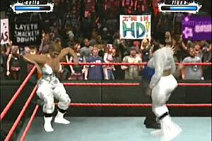 Garcella battles Alissa in fantasy wrestling.