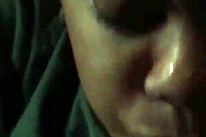 Watch This Pregnant Babymama Give Amazing Blowjob And Get Facial From Big Black Cock