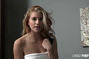 cute teen 18+ arya fae gets fucked by her stepbrother after he films her masturbating