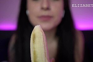 dirty talk and banana play fetish
