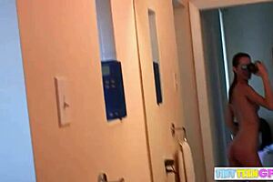 Brookeskye feels intense pleasure fingering her wet pussy solo on cam