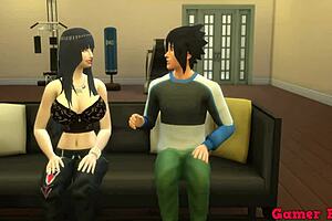 Sasuke cheats with hinata while naruto stays clueless 😏