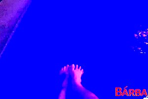 I submit to Barbara Alves' spanking in the hotel.