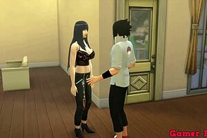 Sasuke cheats with hinata while naruto stays clueless 😏