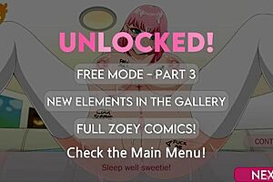 Zoey My Hentai Sex Doll Gets Wild in Part 3