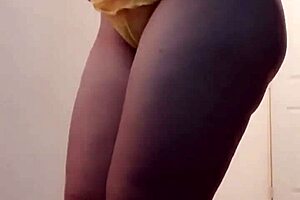 Ximena performs a sensual dance with a black partner in 2018.