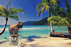 Curvy amateur teases with glass dildo on webcam