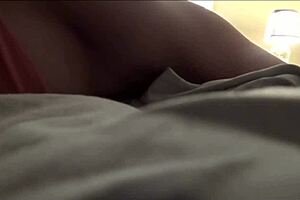 Blonde milf deepthroats cock suggestively