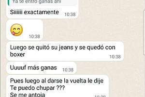 my latina girlfriend sucking second cock on phone chat part two