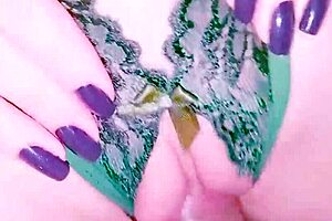 fucking my friend's latina girlfriend with glass dildo and pink pussy