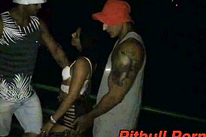 I had a street gathering with my friend's wife in Urca, Rio de Janeiro