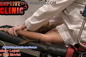 Watch Melany Lopez naked in the interrogation center bloopers!