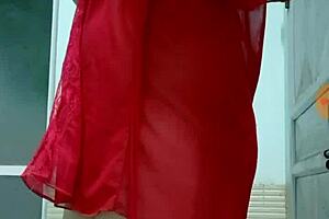 Teen girl masturbates intensely in part nine of the series