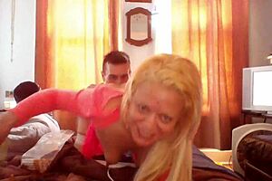 Justin and Niki Bent Over in Interracial Doggystyle Taboo