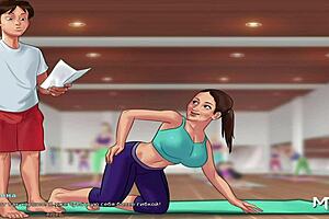 uncensored teen 18+ yoga sessions in summertimesaga game