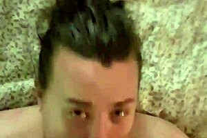 Chubby Amateur Spit Sucks Balls Deepthroat Cumshot