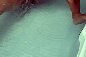 Married asian woman shyly strips for sex in missionary fingering