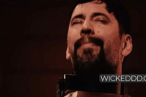 man with two personalities fucks big tits babe hard 😈