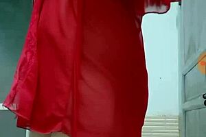 Teen girl masturbates intensely in part nine of the series