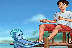 Jerking off to ocean secrets