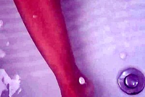 Married asian woman shyly strips for sex in missionary fingering