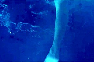 Watch this sexy asian skinnydipping in the pool, nude and wild!