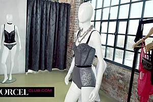 Asian shemale dominates milf neighbor with monster cock in kinky anal fuck!