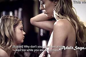 rival teen 18+s tricked by counselor in group blowjob