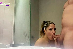 they break her big ass in the shower