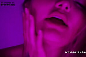 Quianon, Sexy Colombian Girl, Masturbates with Dirty Talk in Solo Tutorial