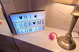 sexy latina with big tits sucking boyfriend's cock pov