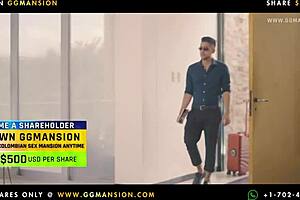 latina brunettes start private ass play