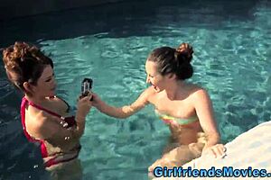 Lesbians rimming asses feet