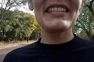 latina gives street blowjob caught on video