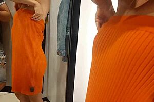 Intriguing Stranger in Fitting Room