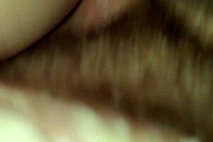 Wife Poses Bent Over In Thong With Huge Ass