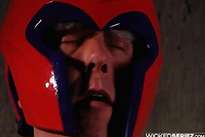 Allie Haze And Jeanie Marie Sullivan In Xmen Parody Muff Diving Scene