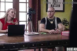 Milf pristine edge ravaged by bisexual duo, savoring their cocks