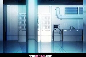 The explosive squirter waifu cam girl performs in hentai porn