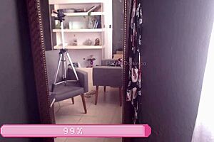 morena with perfect body changes bikini while amateurs watch