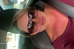 cassiana costa teases with plug then rides to anal orgasm