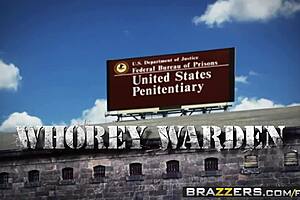 Krissy Lynn's big tits getting fucked by Bill Bailey, what a whorey warden!